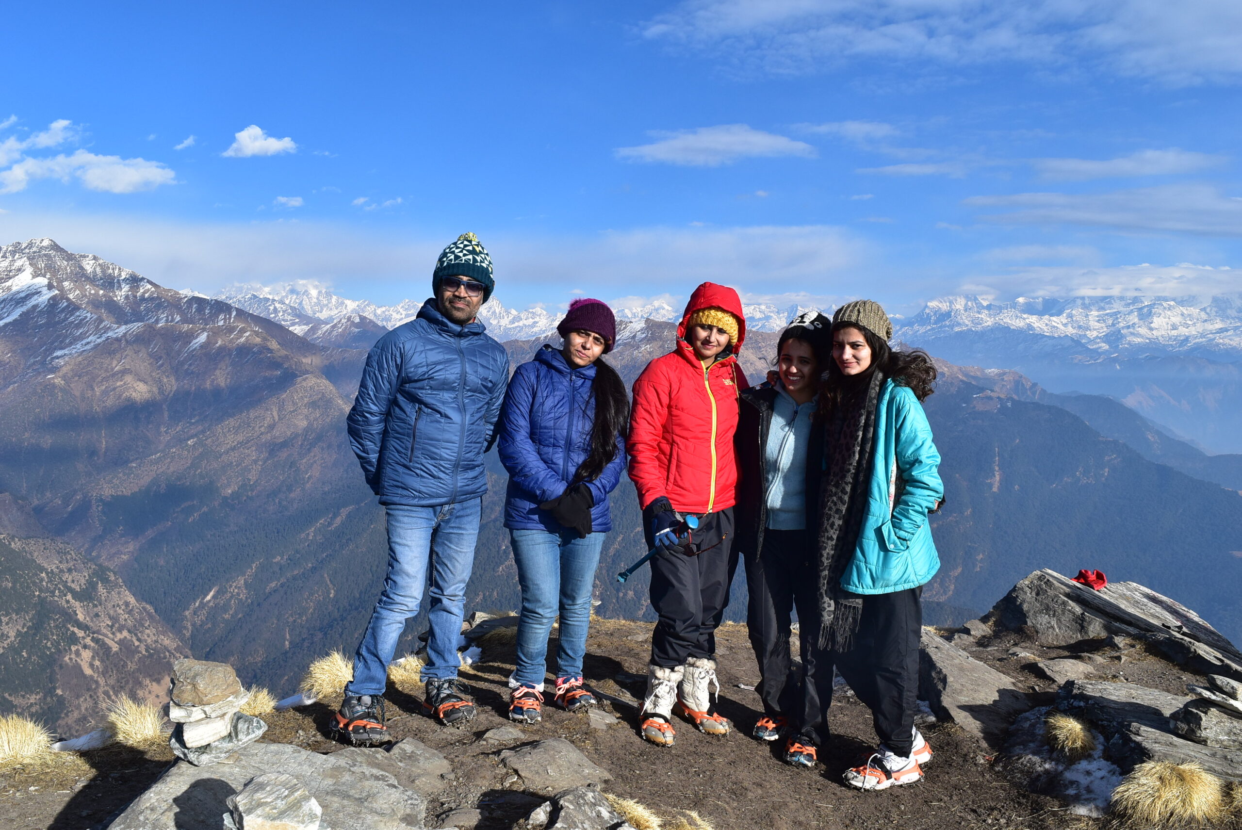 Scenic view of chopta